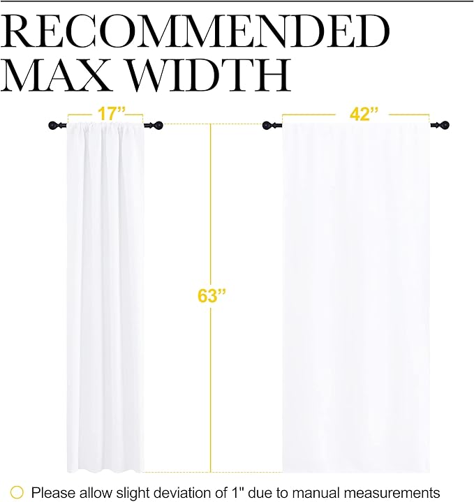 NICETOWN Bedroom Curtains - Image 6