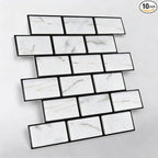 3D Wall Panels, 3D Brick Wallpaper Peel and Stick, Faux Brick Wall Panel by Unknown