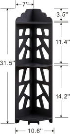 J JINXIAMU Corner Shelves, Corner Shelf Stand Waterproof Great - Image 7