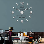 VANGOLD Large 3D Wall Clock DIY Wall Decoration Clock - Image 8