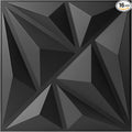 Sonicism 3D Wall Panels Adhesive Area Upgrade 16 Pack, 0.7”x11.8”x11.8” Wall by Sonicism