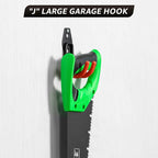 30 Pack Garage Hooks, Heavy Duty Steel Wall Mount Utility Hangers - Image 7
