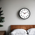 DAXSMY Wall Clock 8 Inch Silent Non-Ticking Battery Operated - Image 6