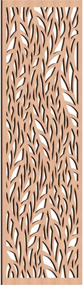 Ortonville Decorative Pierced Fretwork Wood Wall Panels, 25 3/8"W x 64 3/8"H x by EkenaMillwork
