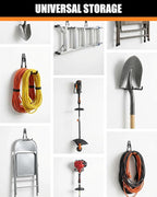 WMK 7.3'' Garage Hooks Heavy Duty Wall Hook, 6 Pack Garage Storage Hook - Image 7