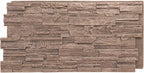 EverStone Cascade Faux Stone Panel, 48 5/8"W x 24 3/4"H x 1 1/4"D, North Hill by EkenaMillwork