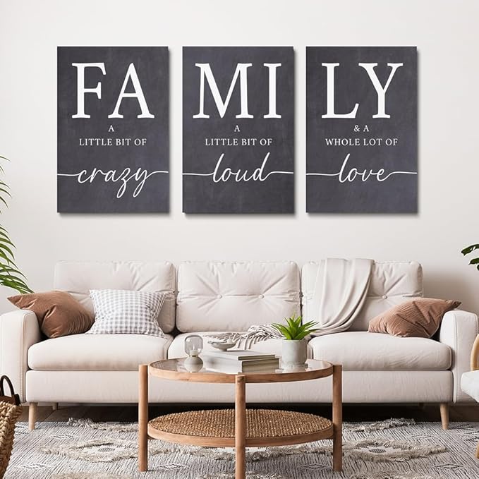 GUBIYU Home Kitchen Wall Decor Living Room Decorative Farmhouse Wall Decor - Image 2