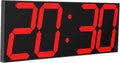 CHKOSDA LED Large Digital Wall Clock, Oversize Wall Clock by CHKOSDA