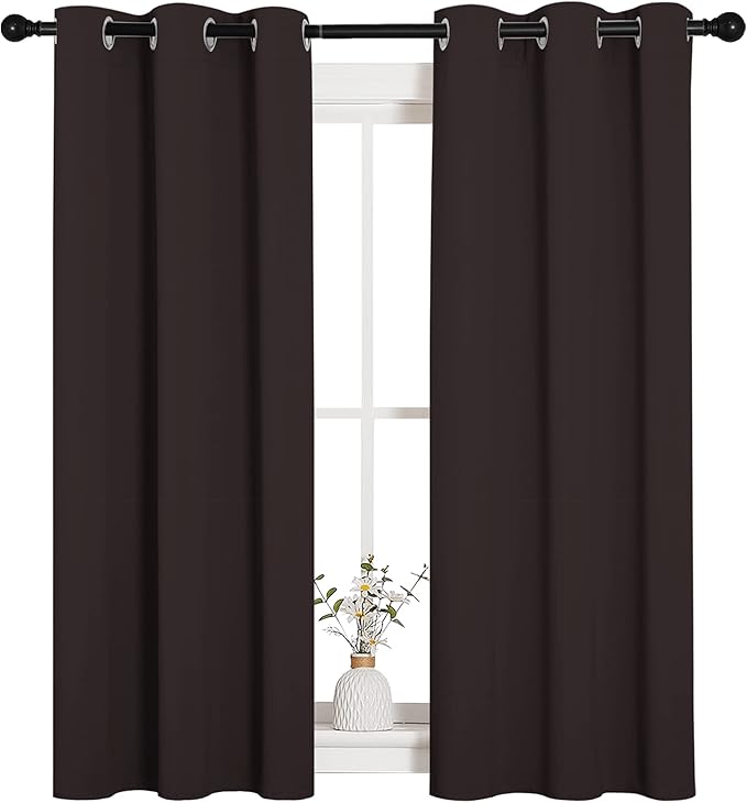 NICETOWN Room Darkening Draperies Curtains, Energy Smart Thermal Insulated - Image 4