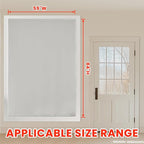 AJAZZ self Adhesive Portable 100% Blackout Curtains Simple and Easy to - Image 5