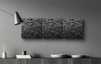 Lukelli 3D Wall Art, Sound diffusing panel, Studio Sound diffuser, Modern Wall - Image 3