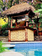 Forever Bamboo Mexican Palm Thatch Roof Runner Roll - Image 9