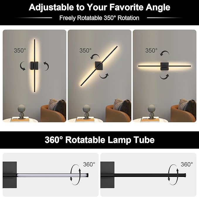 Battery Operated Wall Sconce Set of Two - Image 6