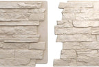 EverStone Acadia Ledge Faux Stone Panel, Sea Shell Color - Image 8