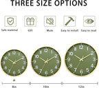 Wall Clocks Battery Operated 8 inch Modern Wall Clock, Silent Non Ticking Wall - Image 4