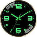 12-inch modern silent wall clock by Unknown