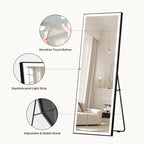 Kosmonia 67x20 Full Length Mirror, Dimmable 3 Color LED Light w/Light Memory - Image 4
