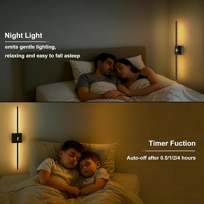 iThird Battery Operated Wall Sconces Set of 2: 10000mAh Rechargeable Wireless - Image 8