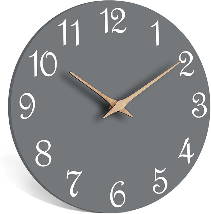 Mosewa Wall Clock Silent Non Ticking Decorative - Image 2