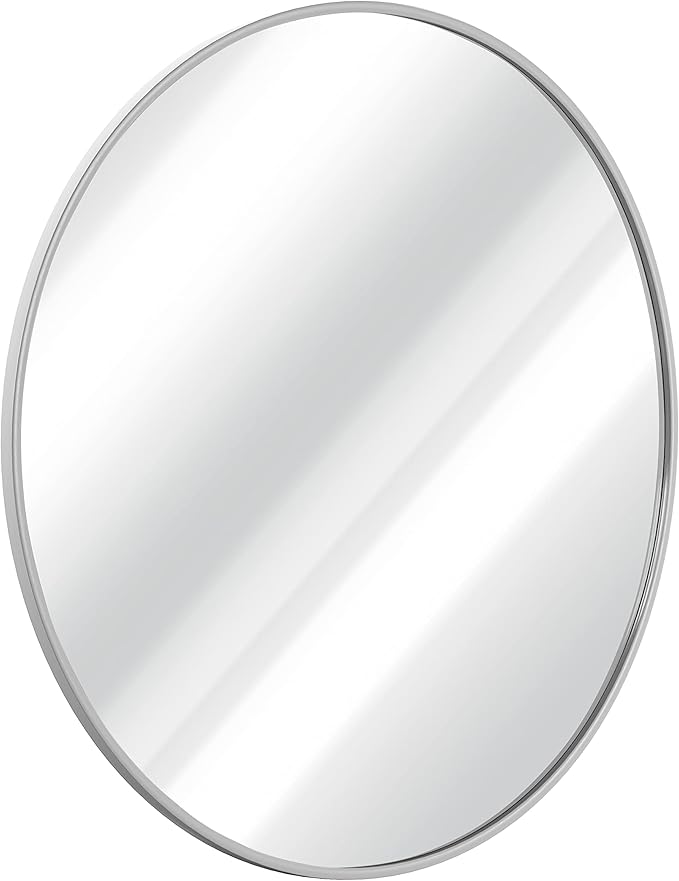 HBCY Creations Small Round Mirror, Living Room and More, Modern Minimalist - Image 8