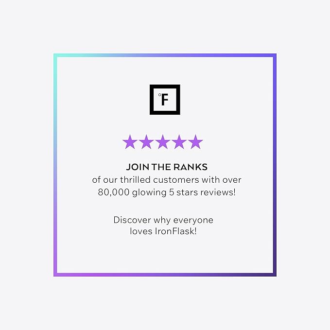 IRON °FLASK Camping & Hiking Hydration Flask with Straw, BPA-Free Insulated Stainless Steel Sports Water Bottle - 24 oz Cobalt