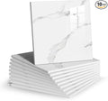 Chejiaye Thick 10pcs Marble Peel and Stick Backsplash Surface Waterproof Wall by Chejiaye