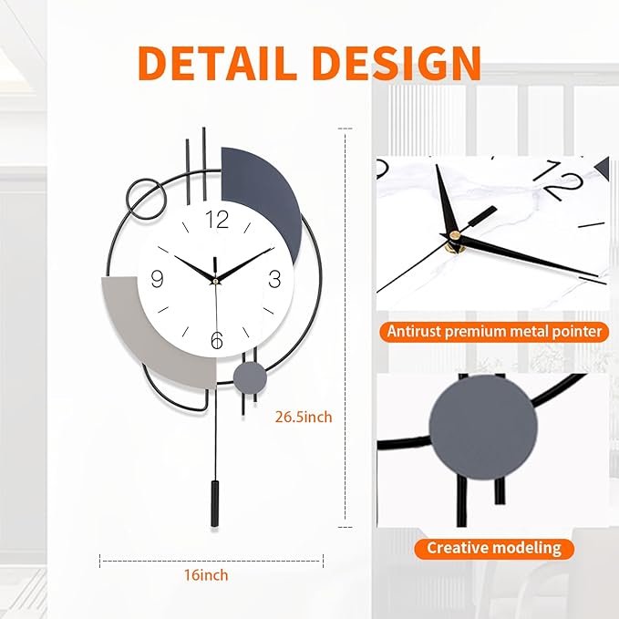 Dankeit Decorative Wall Clocks - Image 2