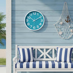 Crosstime Wall Clock Silent Non Ticking Indoor Outdoor Clock Battery Operated - Image 6