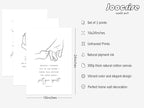 Joocrise Nursery Scripture Wall Art Set of 3 Nursery Bible Verse Wall Decor - Image 2