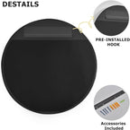 24 Inch Round Bathroom Mirror - Image 7