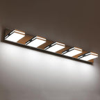 SineRise LED Modern Bathroom Vanity Light Fixtures, Chrome Modern Acrylic - Image 2