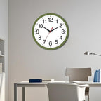 Rohioue Wall Clock Modern 8 Inch Battery Operated Silent Non Ticking Small - Image 5