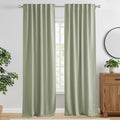 RYB HOME Blackout Curtains for Living Room, Privacy Thermal Insulating Window by RYBHOME