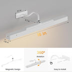 Rechargeable Picture Light for Wall Art White - Image 5