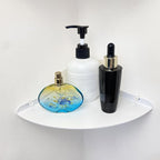 Small Wall Mounted Floating Corner Shelves 7 inch Metal Shelf Corner Shelf - Image 4
