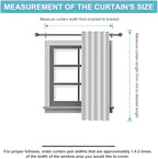 RYB HOME White Curtains for Bedroom - Image 8