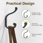 bussdis Wall-Mount Coat Hooks, Heavy Duty 30LB Hooks - Image 3