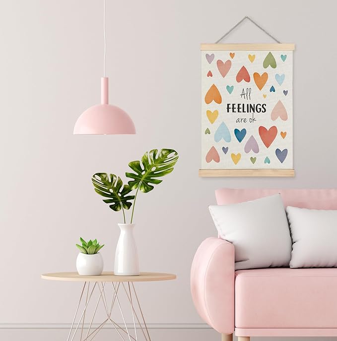 Yomisex All Feelings Are OK Mental Health Wall Art Poster - Image 4