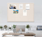 Bulletin Board - 35 x 17.5 inches Decorative Felt Pin Board - Cork Board - Image 7