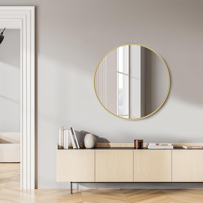 Sweetcrispy 30in Round Bathroom Mirrors - Image 5