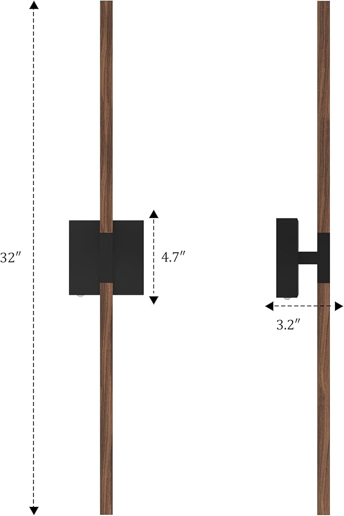Rayogale 32 Inch Rechargeable Battery Operated Wall Sconce Set 2, 8000mAh - Image 6