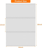 TORACK 3 PCS Metal Pegboard Panels - Image 3
