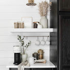 QEEIG Floating Shelves for Wall Bathroom Shelf Bedroom Kitchen Living Room - Image 5