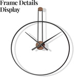 Cuspin 16 inch Wall Clock, Silent Non-Ticking Battery Operated Modern Clocks - Image 8