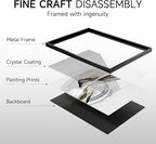 Extra Large Framed Modern Luxury Abstract Wall Art - Image 7