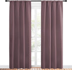 NICETOWN Blackout Curtains for Living Curtains, Window Treatment Thermal - Image 2