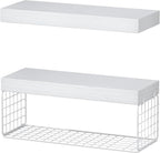QEEIG White Bathroom Shelves Over Toilet - Image 8