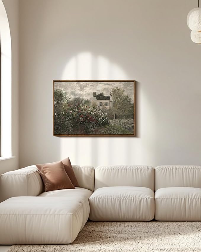 InSimSea Framed Canvas Wall Art, Vintage Decor - Image 2