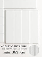 Bumusty Large Cork Board Alternative-36 x 24" Felt Bulletin Board Tiles - Image 3