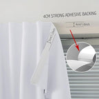 Portable Light Blocking Curtains Self-Stick Design, Removable Adhesive Window - Image 7